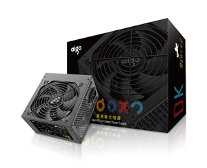 愛(ài)國(guó)者（aigo）黑暗騎士550DK 額定400W 臺(tái)式機(jī)電腦電源（主動(dòng)式PFC/寬幅節(jié)能溫控/三年質(zhì)保）