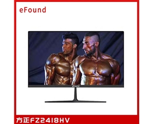 方正FZ2418HV 23.8寸無邊框 平面 黑色顯示器 V型底座HDMI+VGA