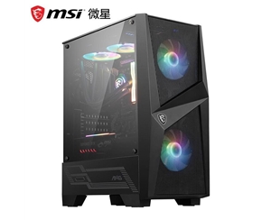 微星(MSI)戰(zhàn)斧MAG FORGE 100R 中塔游戲電腦機(jī)箱