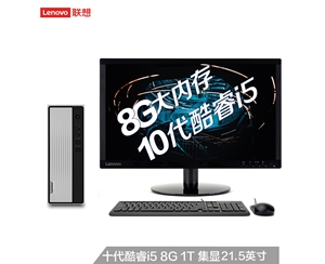 聯(lián)想(Lenovo)天逸510S 酷睿版 英特爾酷睿i5 臺(tái)式機(jī)電腦整機(jī)(i5-10400 8G 1T wifi win10 三年上門)21.5英寸