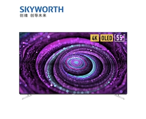 創(chuàng)維（SKYWORTH）55S8A 55英寸超薄護(hù)眼OLED 4K超高清HDR全面屏 人工智能語(yǔ)音 護(hù)眼自發(fā)光 平板電視