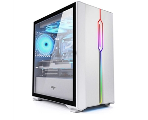 aigo愛(ài)國(guó)者YOGO M3白色 游戲藥丸MINI側(cè)透電腦機(jī)箱（支持M-ATX主板/240水冷/側(cè)開(kāi)式磁吸鋼化玻璃）