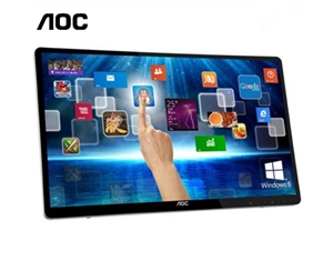AOC E2472PWUT/BS 23.6英寸win8認(rèn)10點電容觸摸屏觸摸液晶顯示器電腦顯示器觸控 黑色